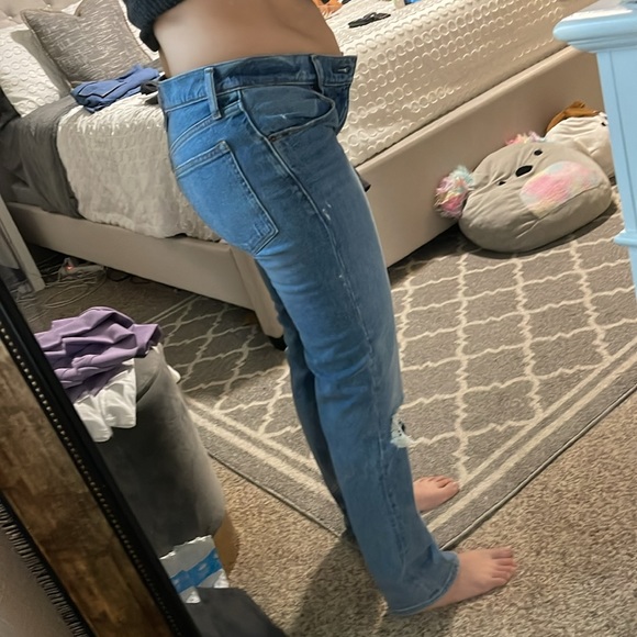 New with tags 90s straight Low rise Abercrombie jeans - Picture 3 of 14